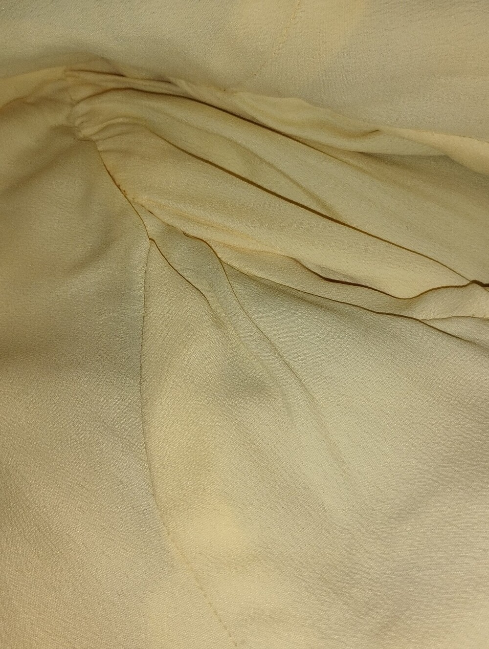 BUTTER YELLOW VINTAGE COAT - Picture 6 of 13